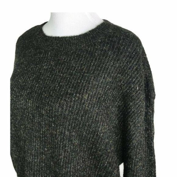 BP. Black Poly Rainbow Marl Long Sleeve Sweater - Picture 8 of 12